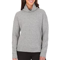 The American Outdoorsman Womens Mock Neck Jacquard Pullover