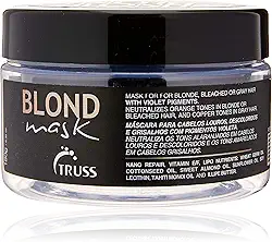 Truss Blond Mask | Máscara Matizadora com Pigmento Violeta para Neutralização do Amarelado e Hidratação Profunda | 180 g