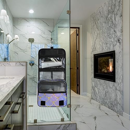 Miniatura 7 de senya Kit de neceser de viaje colgante, estuche de maquillaje, organizador de cosméticos para hombres y mujeres