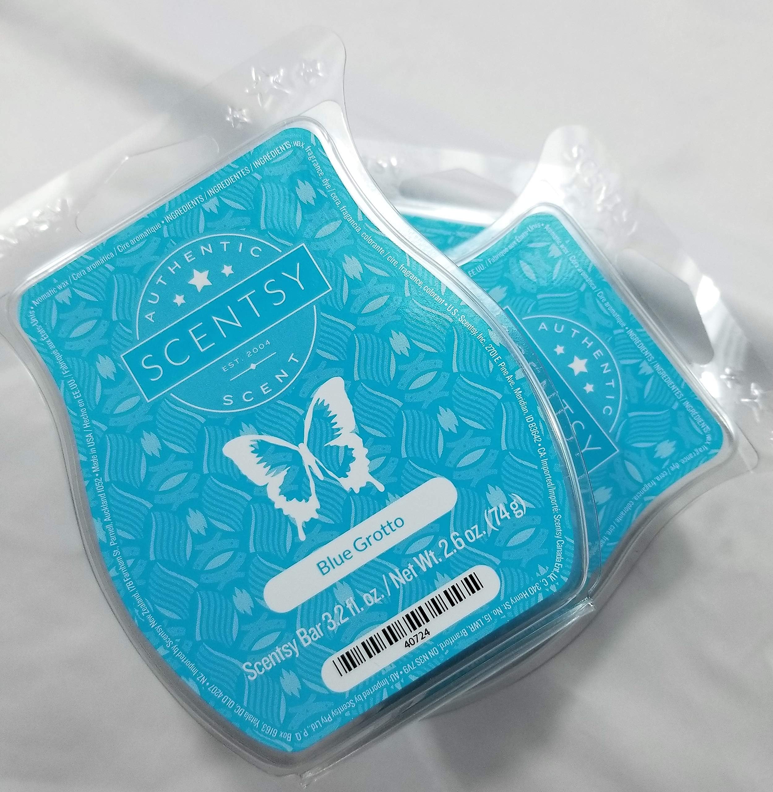 ScentsyBlue Grotto Three (3) Pack Genuine