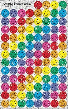 Amazon.com : Trend Colorful Smiles Sparkle superSpots