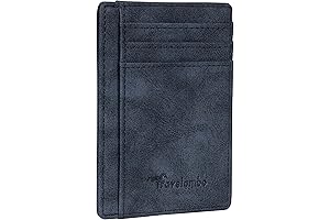 EcoVision Slim Minimalist Rfid Blocking Medium Size Wallet