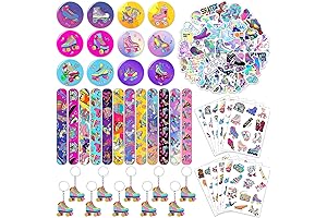 98-Piece Roller Skate Party Decoration Set