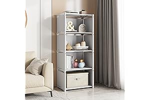 RIIPOO Space-Saving Bookshelf Clearance: Maximize Storage, Minimize Space