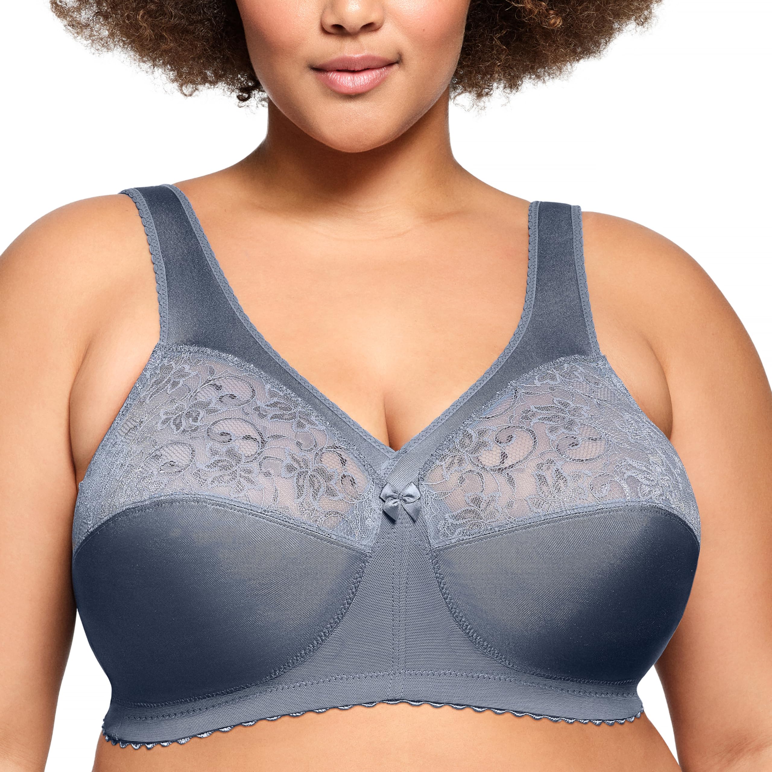 Glamorise Women's MagicLift Original Support Bra Wirefree 1000