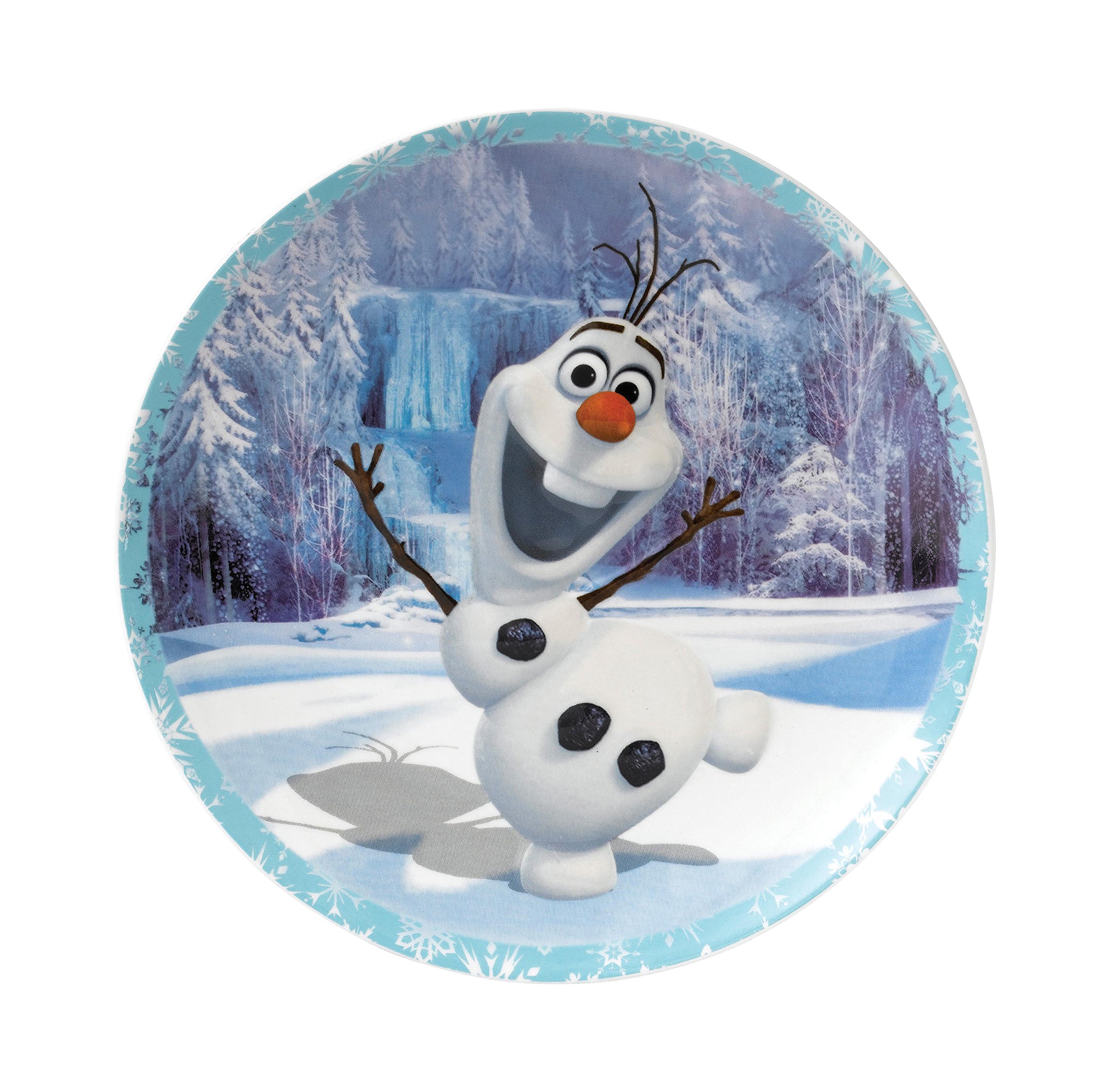 Enesco Multi-Colour Enchanting Disney Olaf Wall Plate Figurine