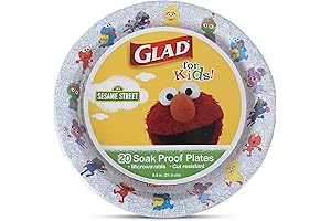 Sesame Street Party Decorations | Unleash the Fun with Glad Sesame Street Pals Paper Plates