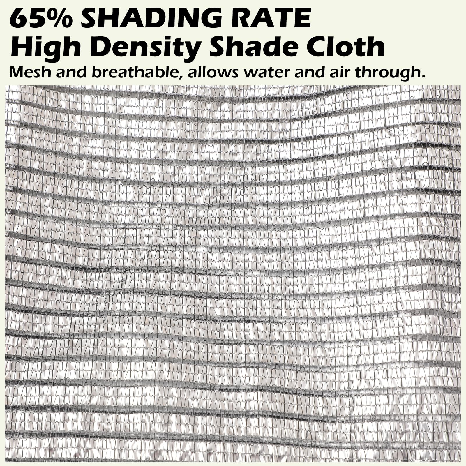 65% aluminium, tkanina zacieniająca z przelotkami, siatka, blokada przeciwsłoneczna, osłona z tkaniny, baldachim, odbijający słońce, cień dla zwierząt domowych, do ogrodu, biały/czarny, 4 m x 5,9 m