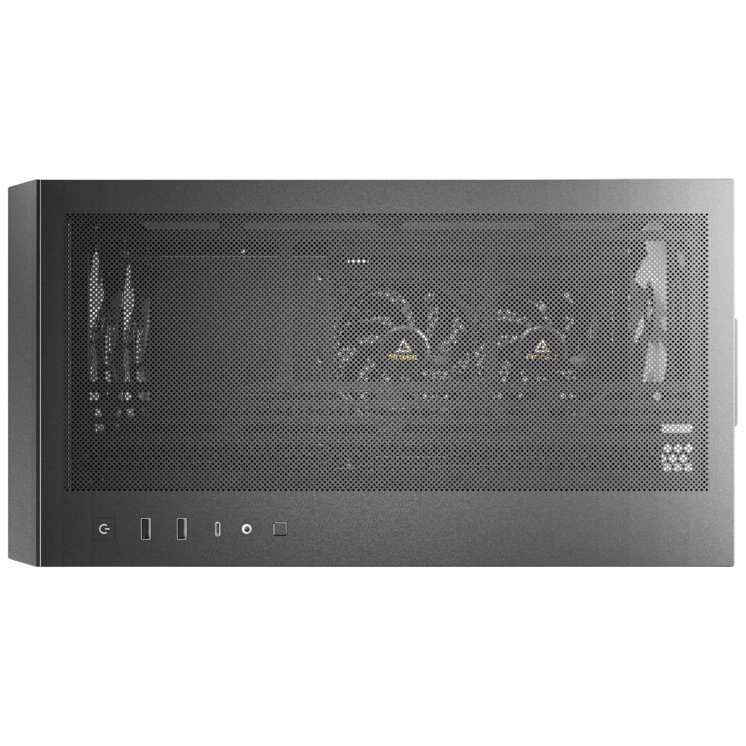 ANTEC Flux Rear ATX/Micro-ATX/ITX Boîtier Midi Tower PC, Noir