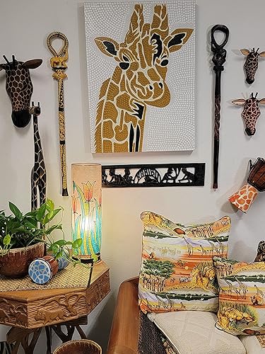 Miniatura 4 de Bastón decorativo de madera africana (hecho a mano en Kenia)