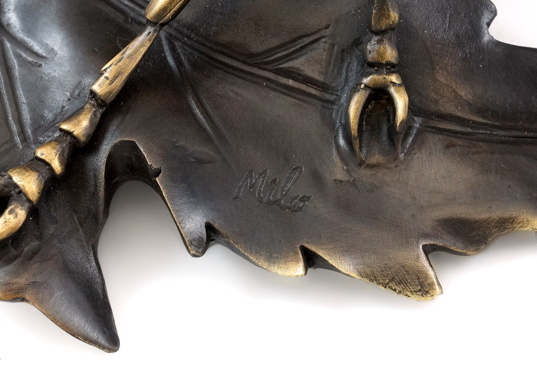 Kunst & Ambiente - Moderne Tierbronze Statue - Wespe/Biene/Hornisse - Modern Art Figur - signiert Milo - Skulpturen online kaufen - Plastik - Wohndeko