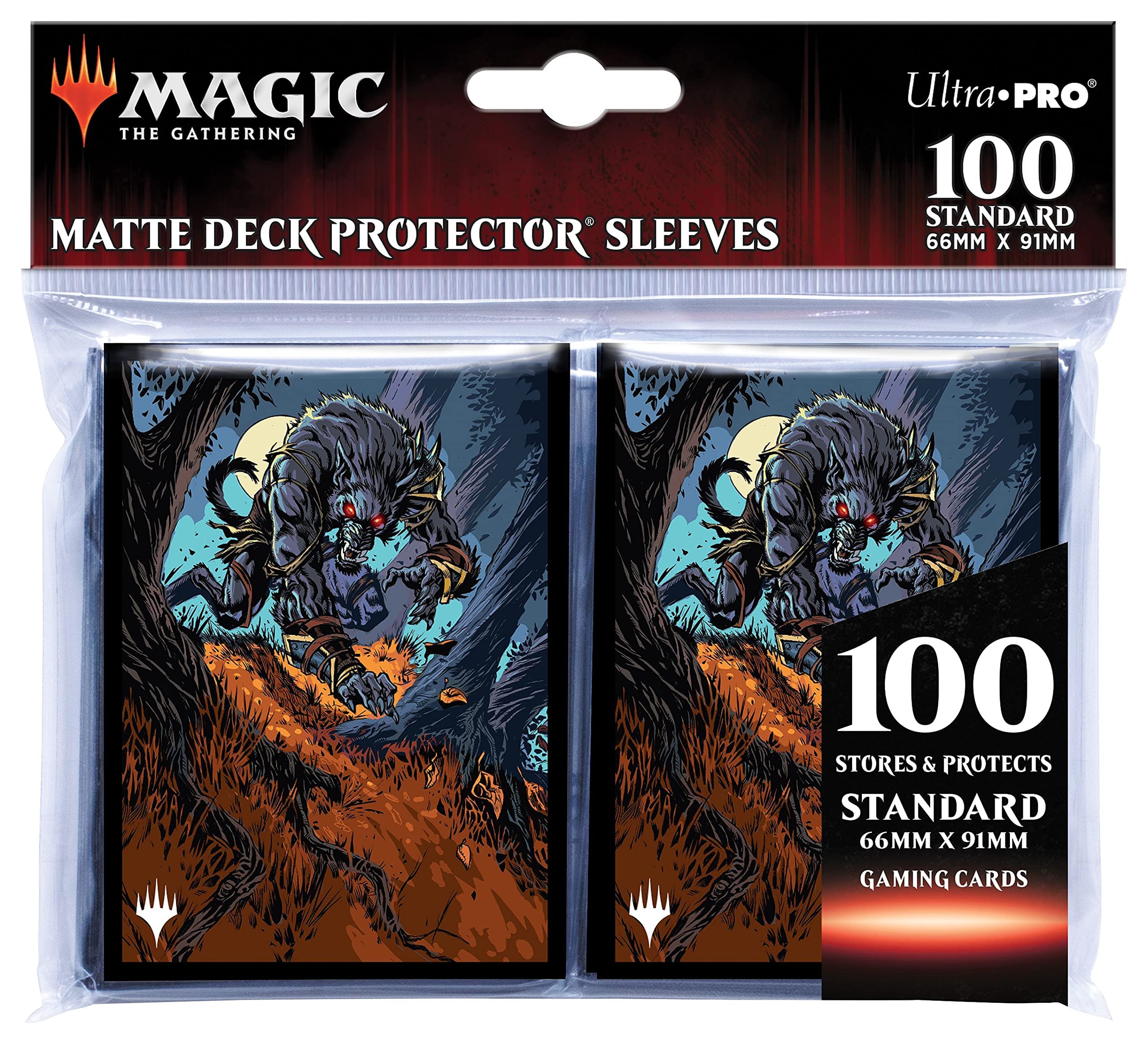midnight hunt card sleeves Magic The Gathering Sleeve Innistrad Teferi Sunset MTGS-180 100 Ultra Pro MTG Magic