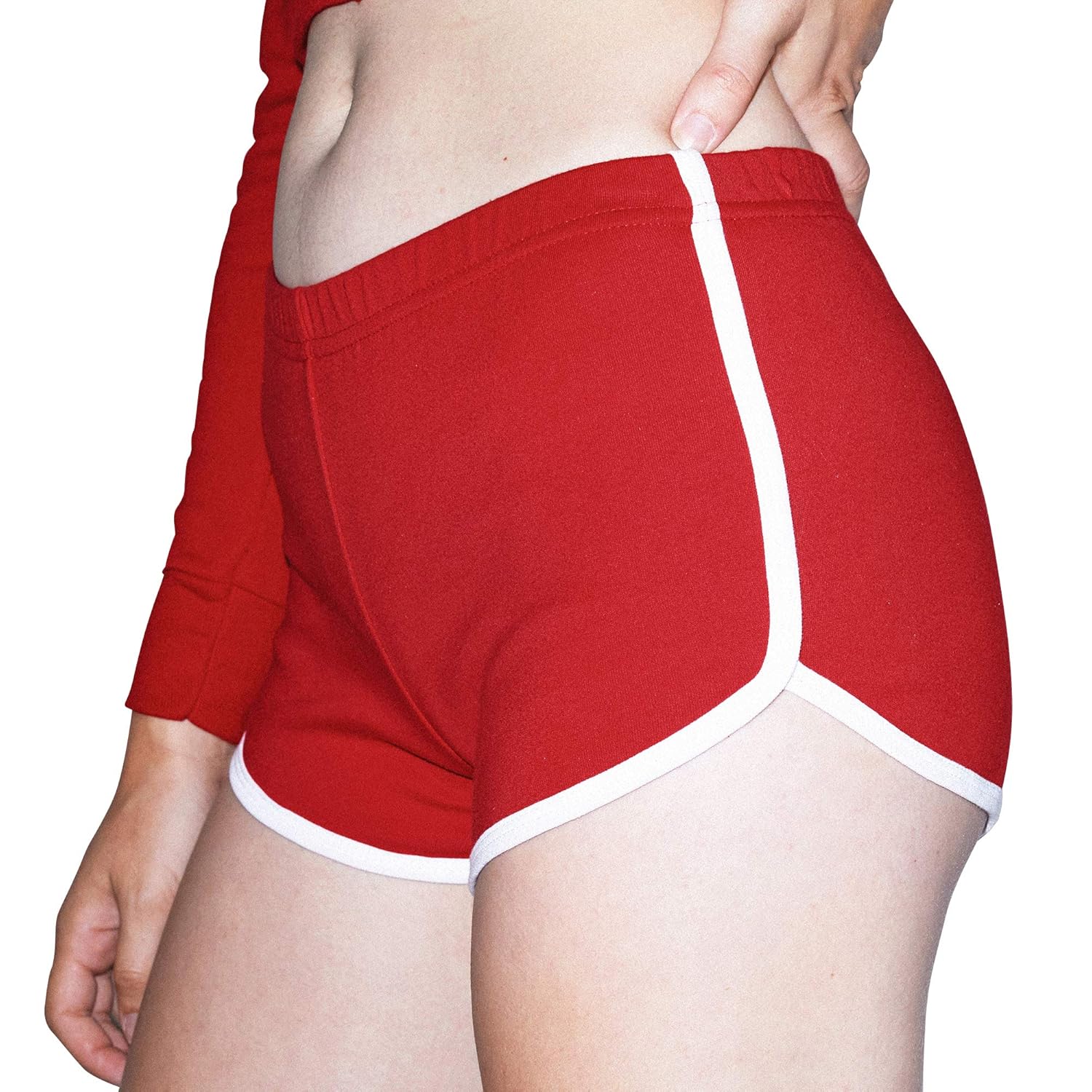 American apparel women's interlock running short Clearance