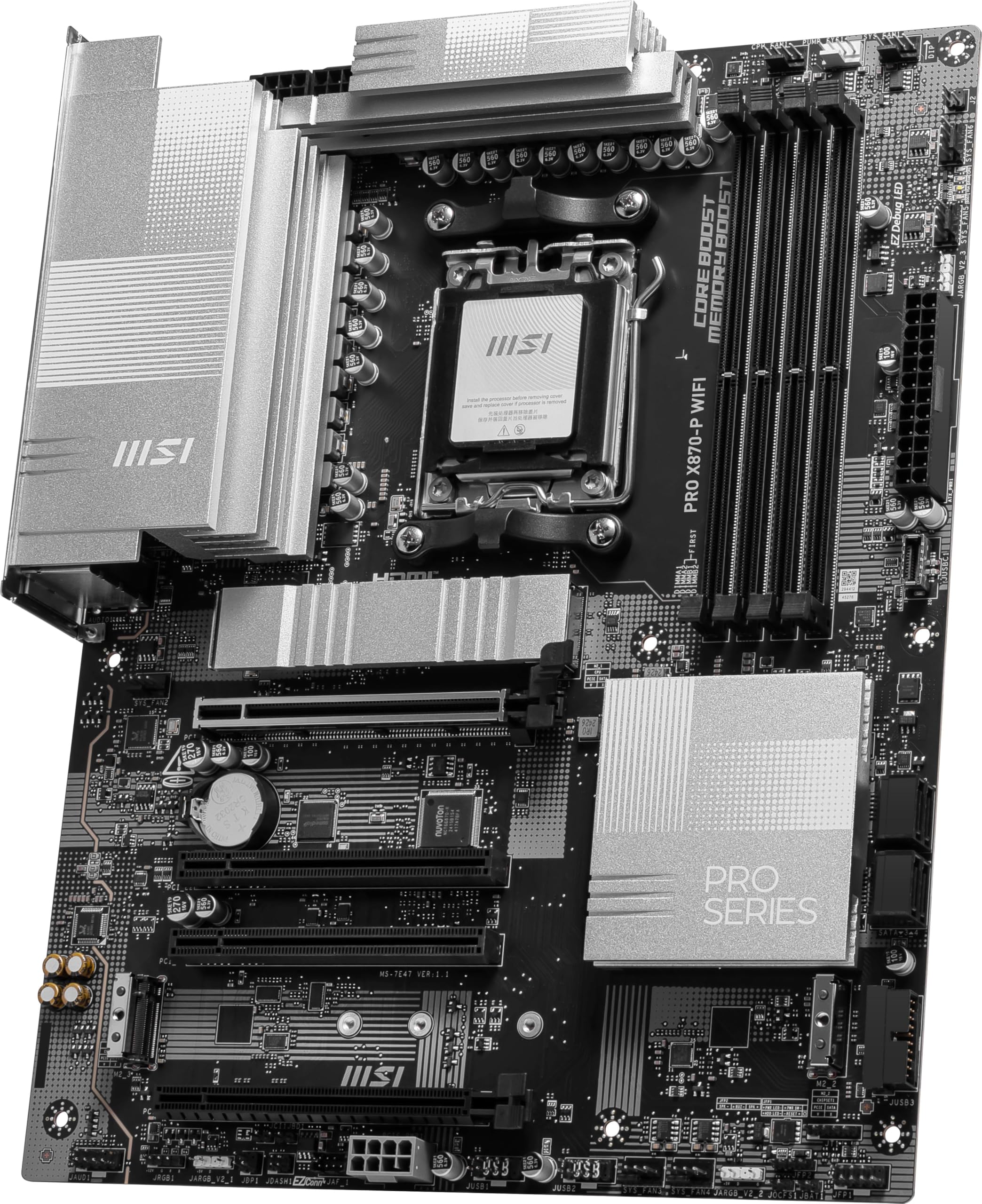 Amazon.com: MSI PRO X870-P WiFi V1 ProSeries Motherboard (AMD