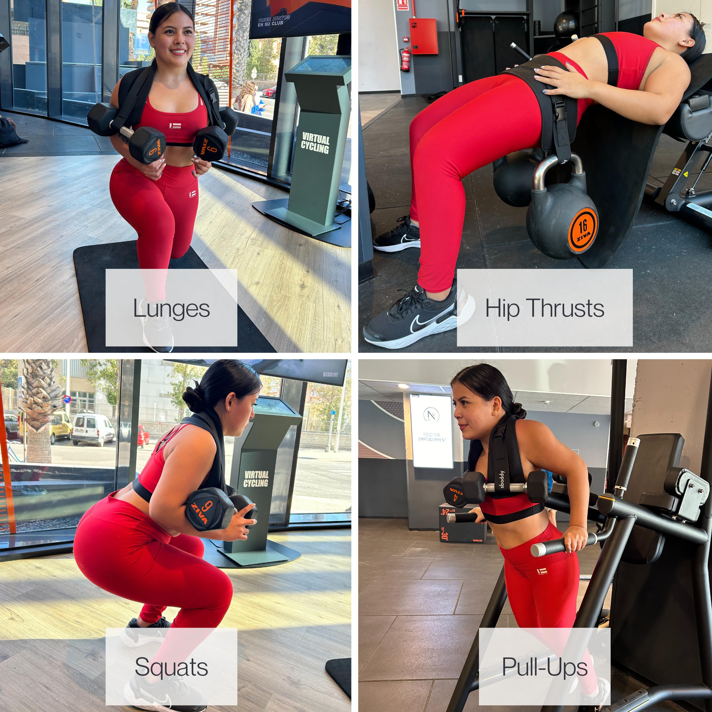 Weights Hip Workout With Dumbbells Gym Essentials Women Exercise