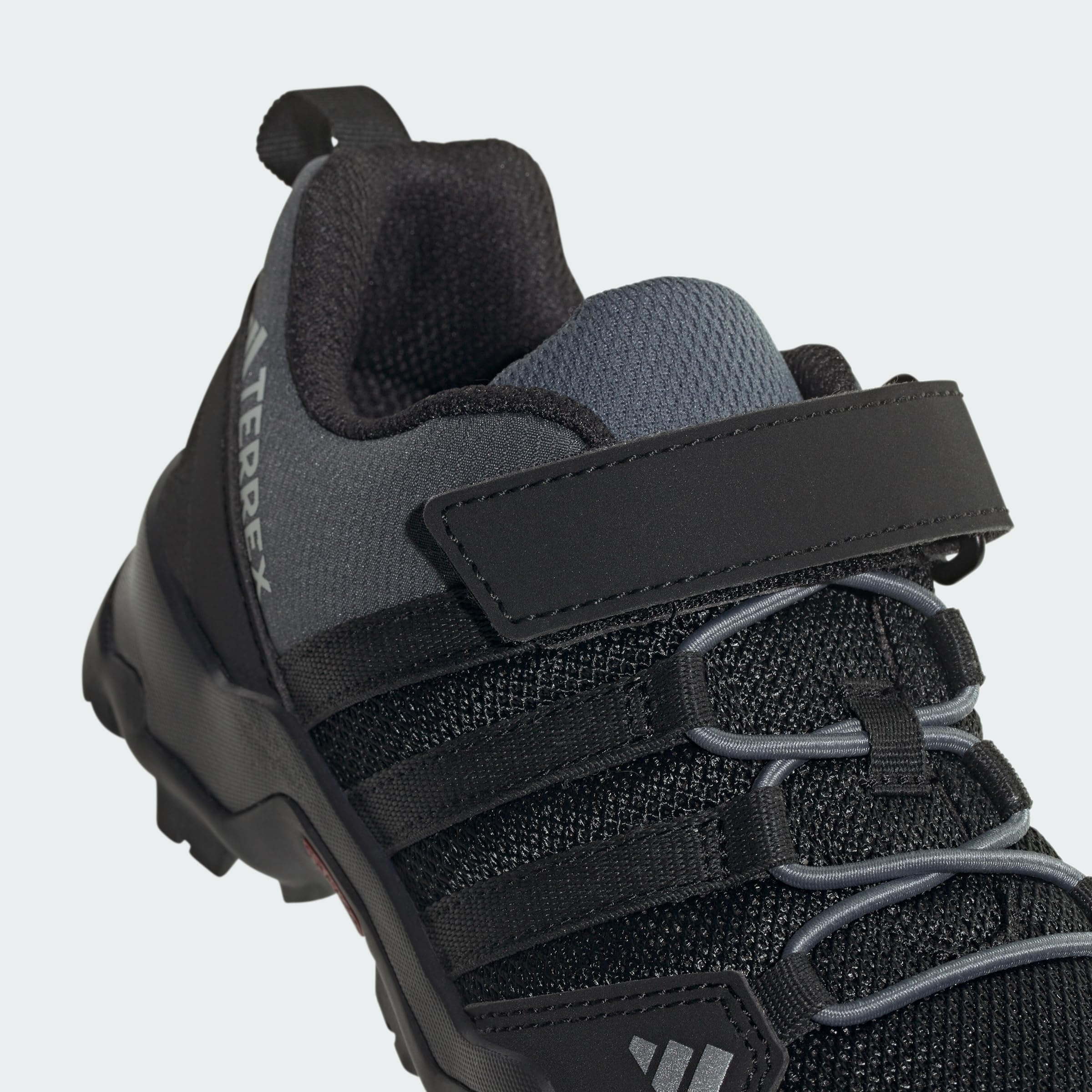 adidas Terrex Ax2r Hook-and-Loop Hiking Shoes for Kids