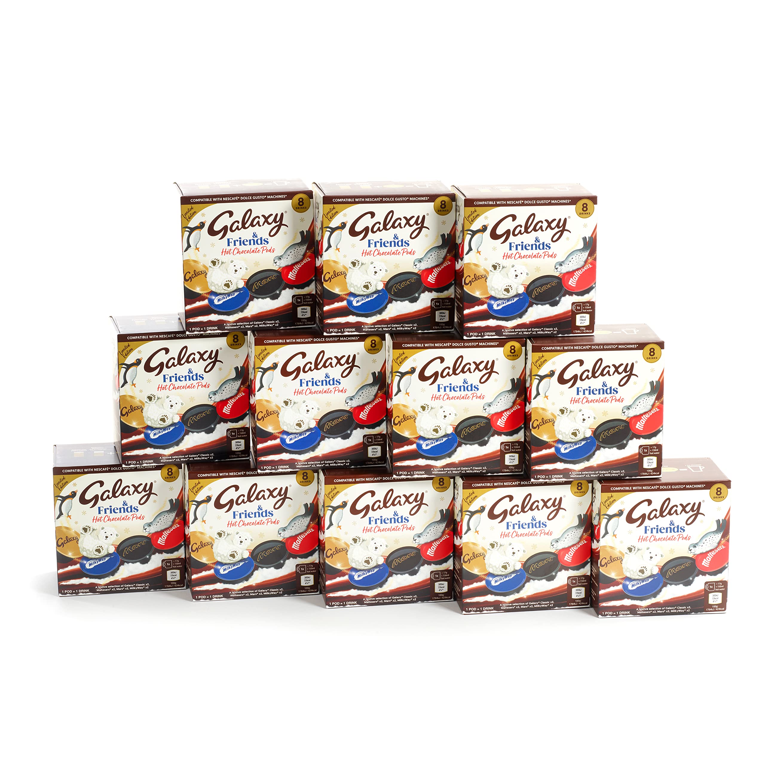 Buy Galaxy & Friends Hot Chocolate Dolce Gusto Compatible Pods 5 Boxes