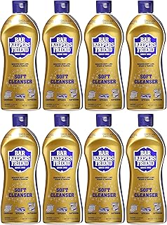 Bar Keepers Friend Soft Cleanser Premixed Formula | 13-Ounces | (8-Pack)