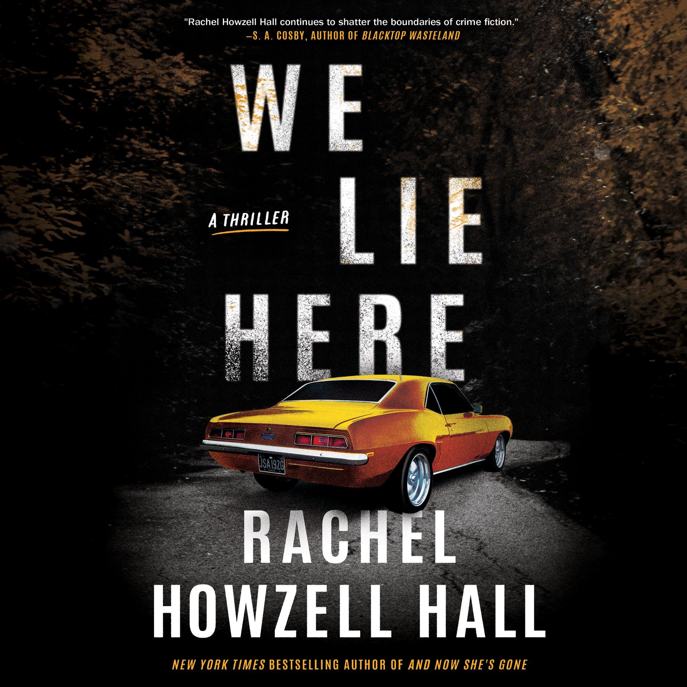 Cover art for We Lie Here