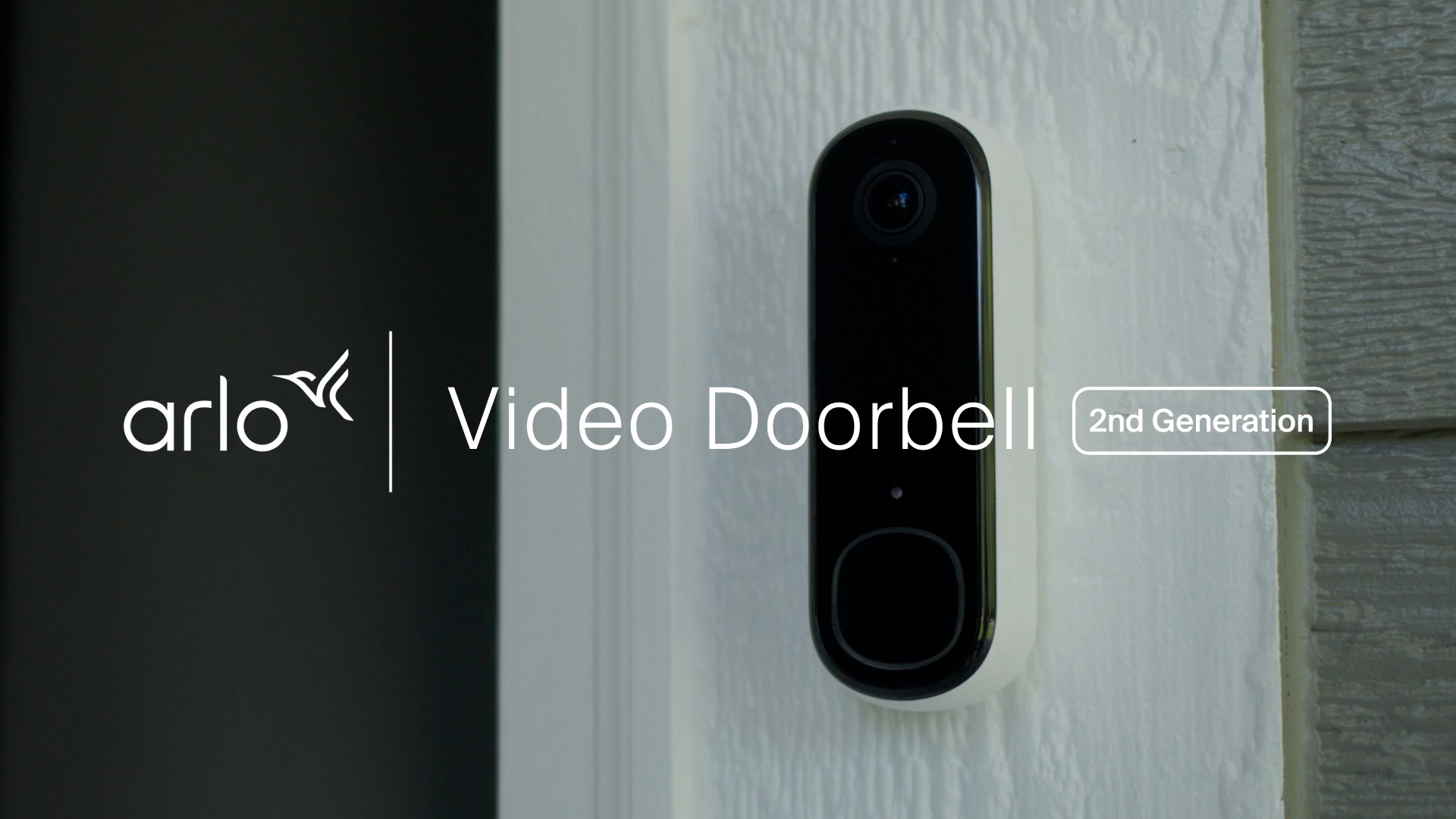 Arlo Video Doorbell 2K | 2nd Gen | Wire-Free/Wired Option, 2
