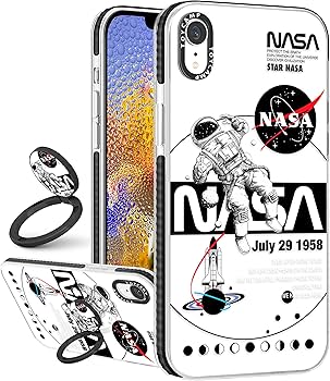 Amazon.com: Toycamp for iPhone XR Case Astronaut Space Cute