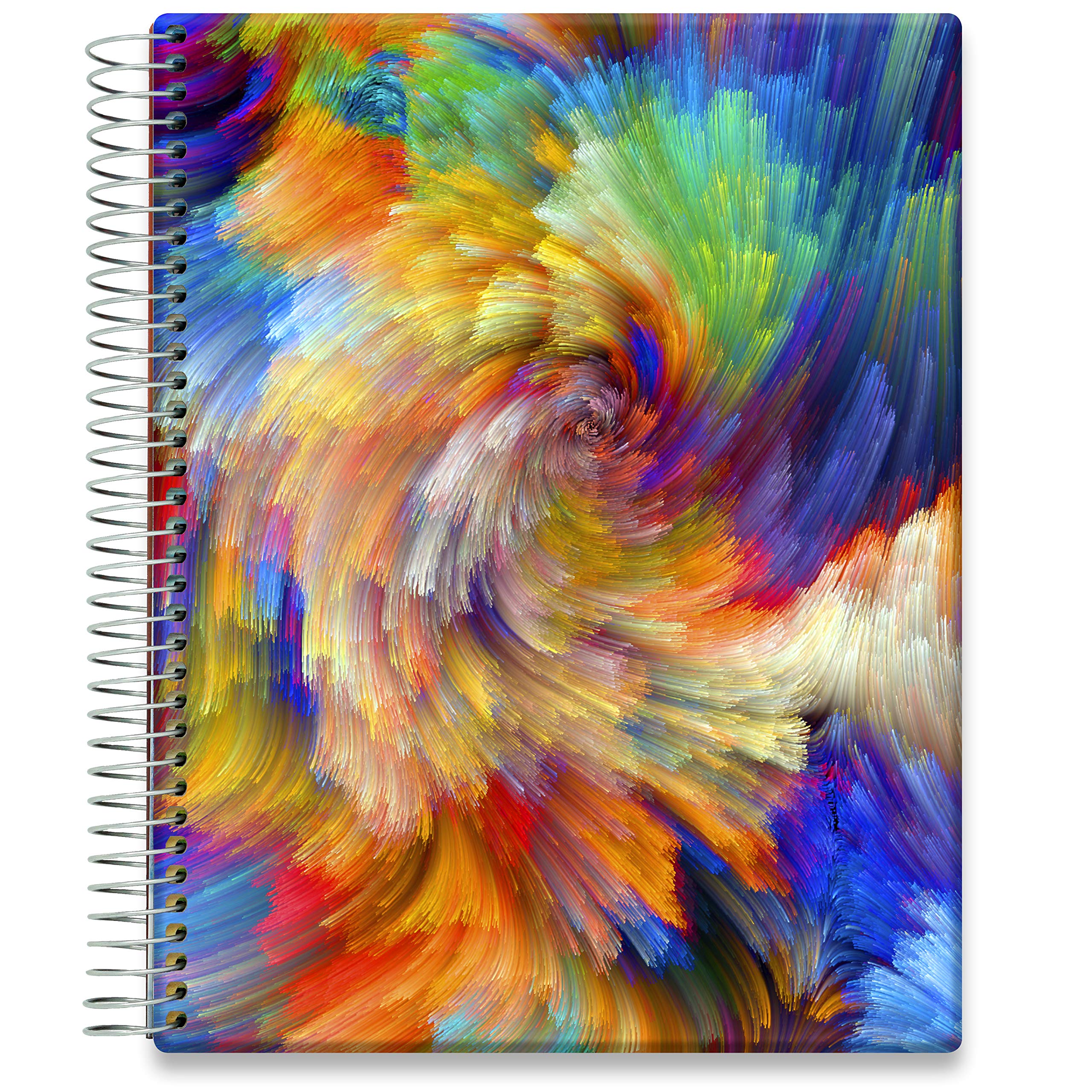 Tools4Wisdom Hardcover 2022 Planner - 2022 Calendar Inclusive December 2021 - 15 Month - 8.5" x 11" Hardcover with Full-Color Monthly Weekly and Daily Planner Pages - O15S - Colorsplash