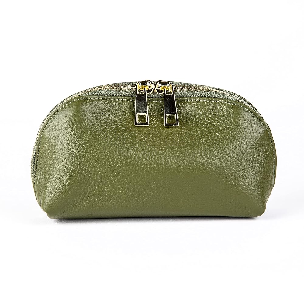 Amazon.com: BOZOK Leather Cosmetic Makeup Case Genuine