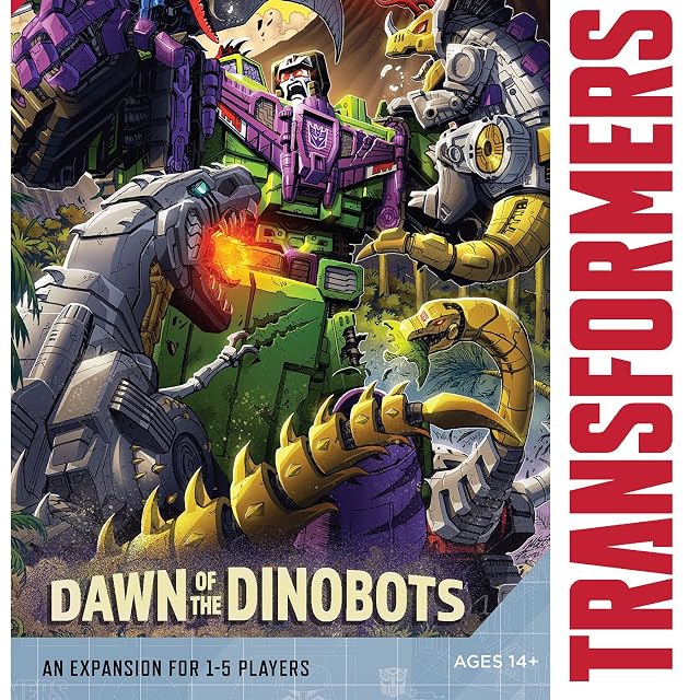 Foto 7 de 8 de Renegade Game Studios Transformers - Juego de construcción de mazos: Dawn of The Dinobots Expansion