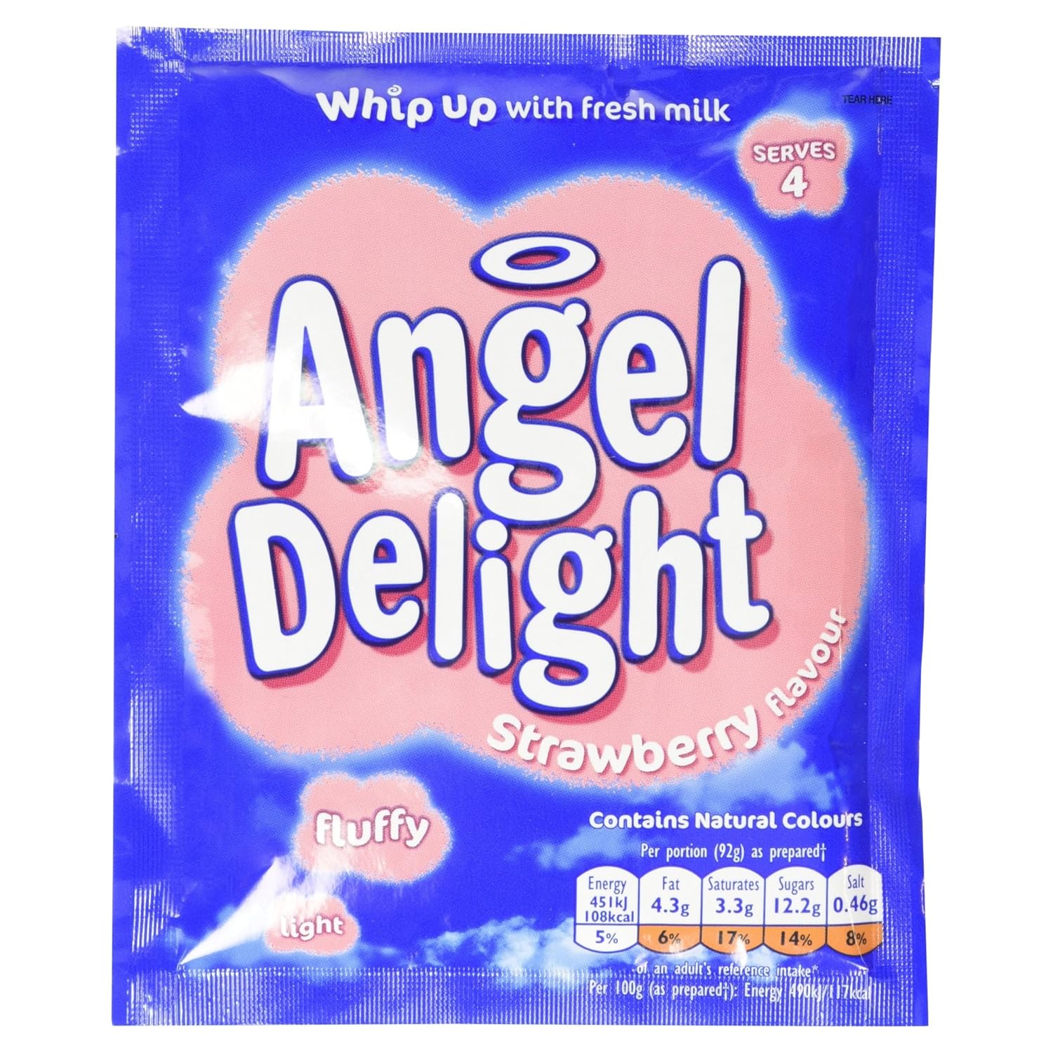 Angel Delight Strawberry (59g) Pudding Mixes Grocery
