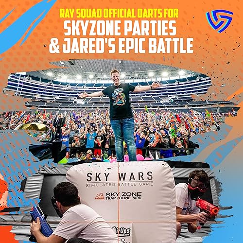 Miniatura 5 de Paquete de 300 dardos Ray Squad Nerf Elite 2.0 con bolsa de almacenamiento, dardos Nerf a granel, bala Nerf, repuesto de espuma de dardos Nerf