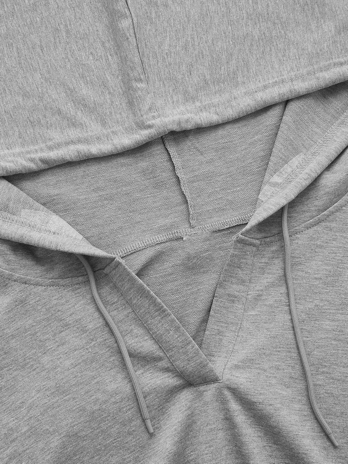 Verdusa Women's Crop Hooded Sweatshirt Long Sleeve Drawstring Hoodies Casual Streetwear Spring Fall Clothes - Image 2