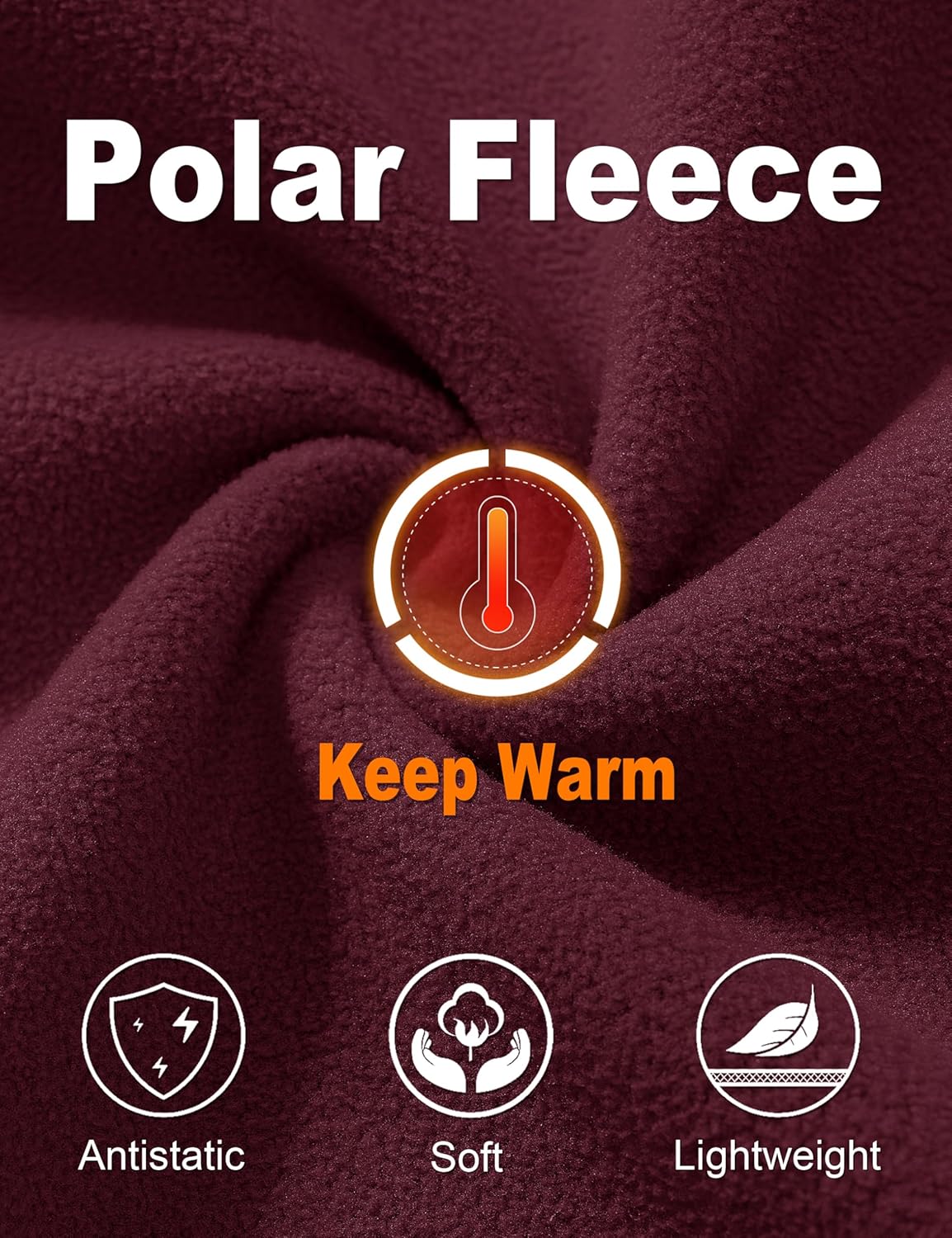 MAGCOMSEN Women's Fleece Vest with Zipper Pockets Zip Up Sleeveless Jackets Lightweight Soft Warm Polar Vest Outerwear - Image 4