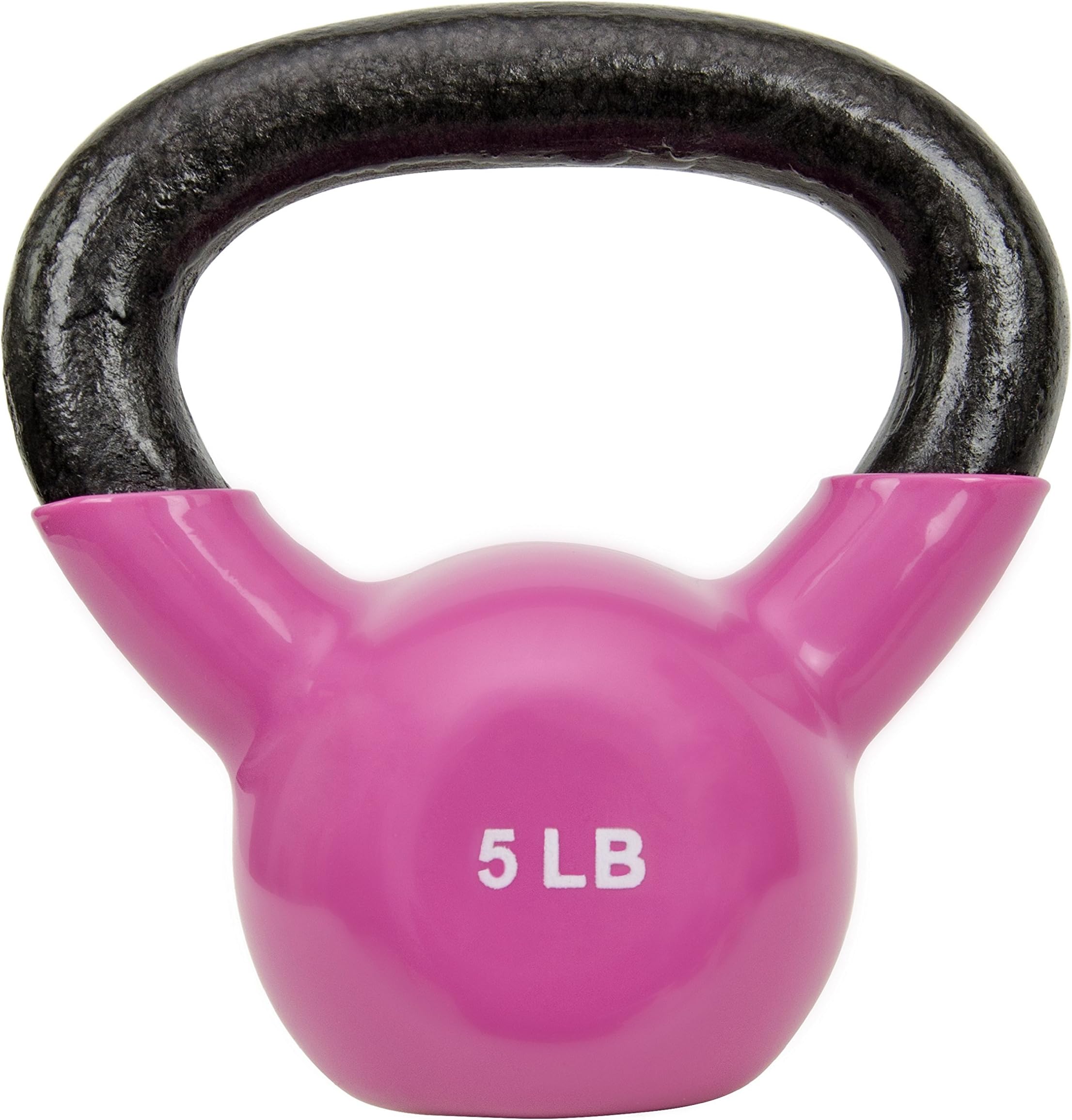 Sunny Health & Fitness NO. 066 Vinyl Coated Kettle Bell
