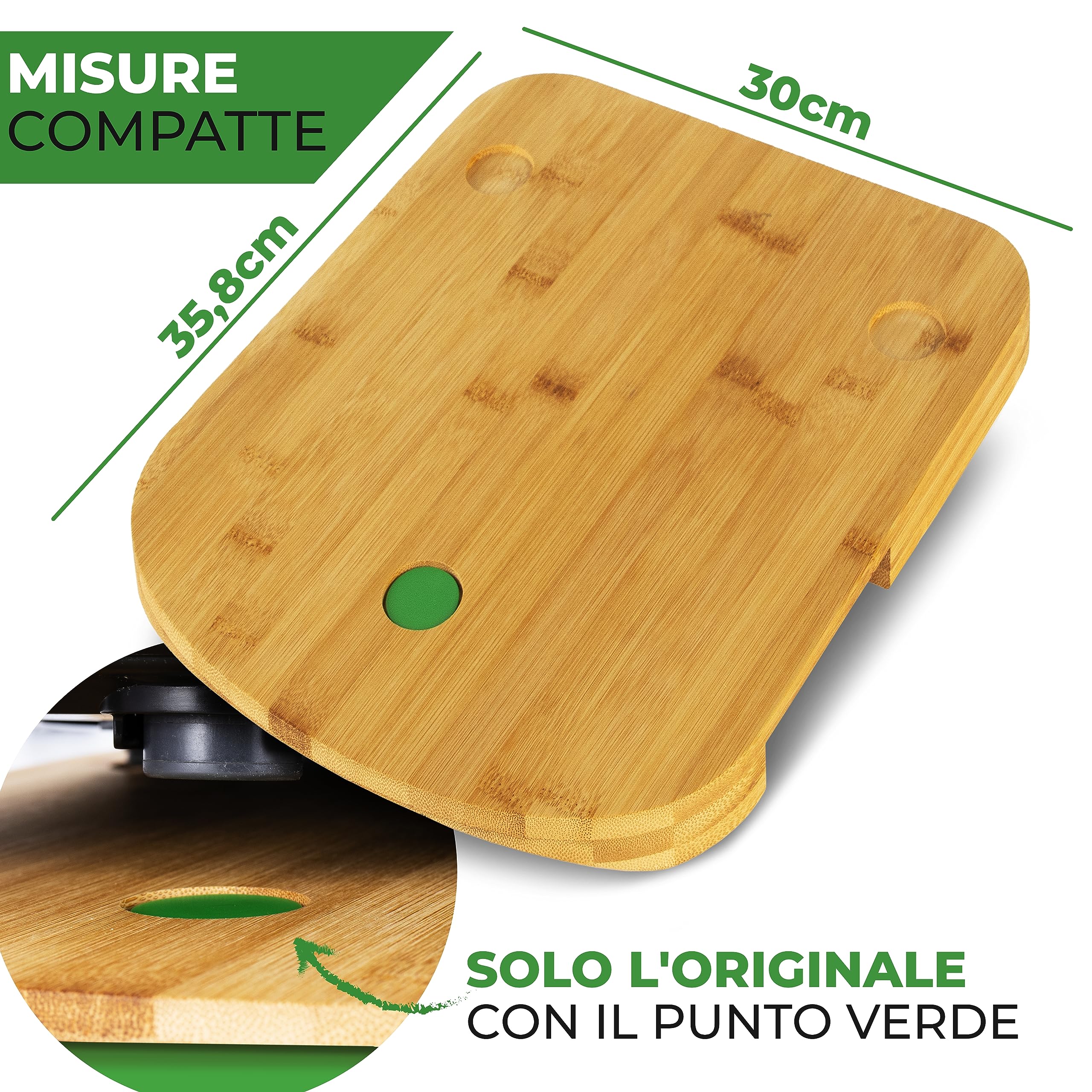 Supporto Scorrevole Acrilico Base Scorrevole Per Bimby TM5 E TM6 - Piano In Acrilico Con Rotelle Antiscivolo, Protegge Il Piano Cucina Protezione Piano Lavoro