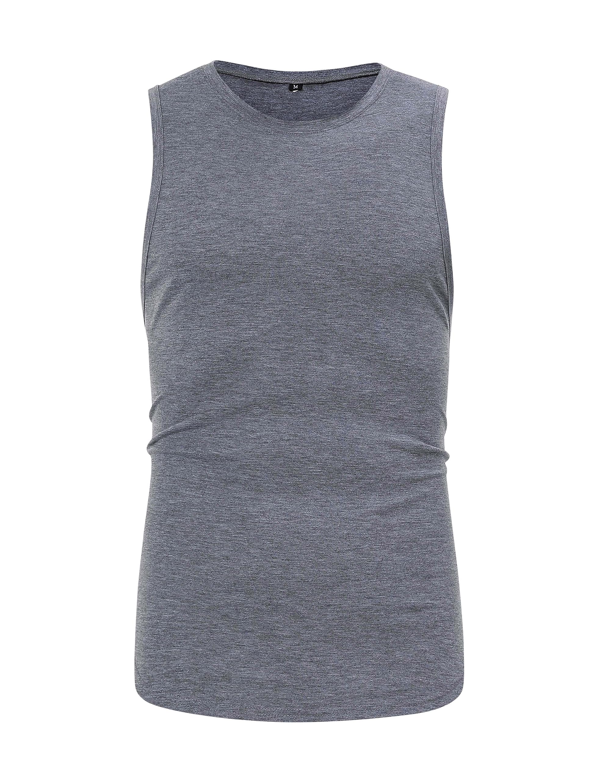 TURETRENDY Herren 3er-Pack Workout Tank Tops Dry Fit Ärmellos Gym Stringer Bodybuilding Fitness Muskel-T-Shirts