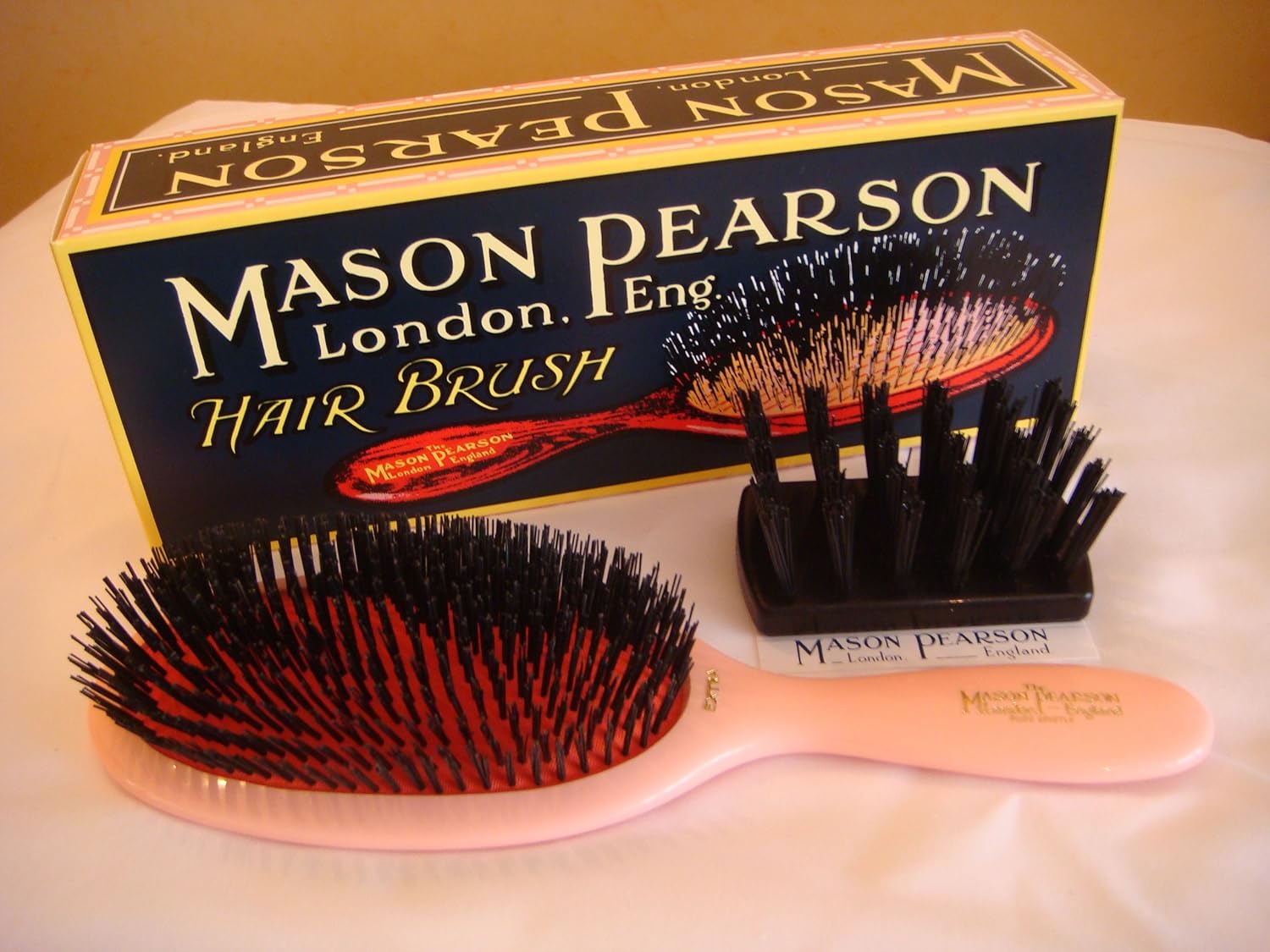 Mason Pearson B2 Extra Small Pure Bristle Hair Brush Pink Amazon.co