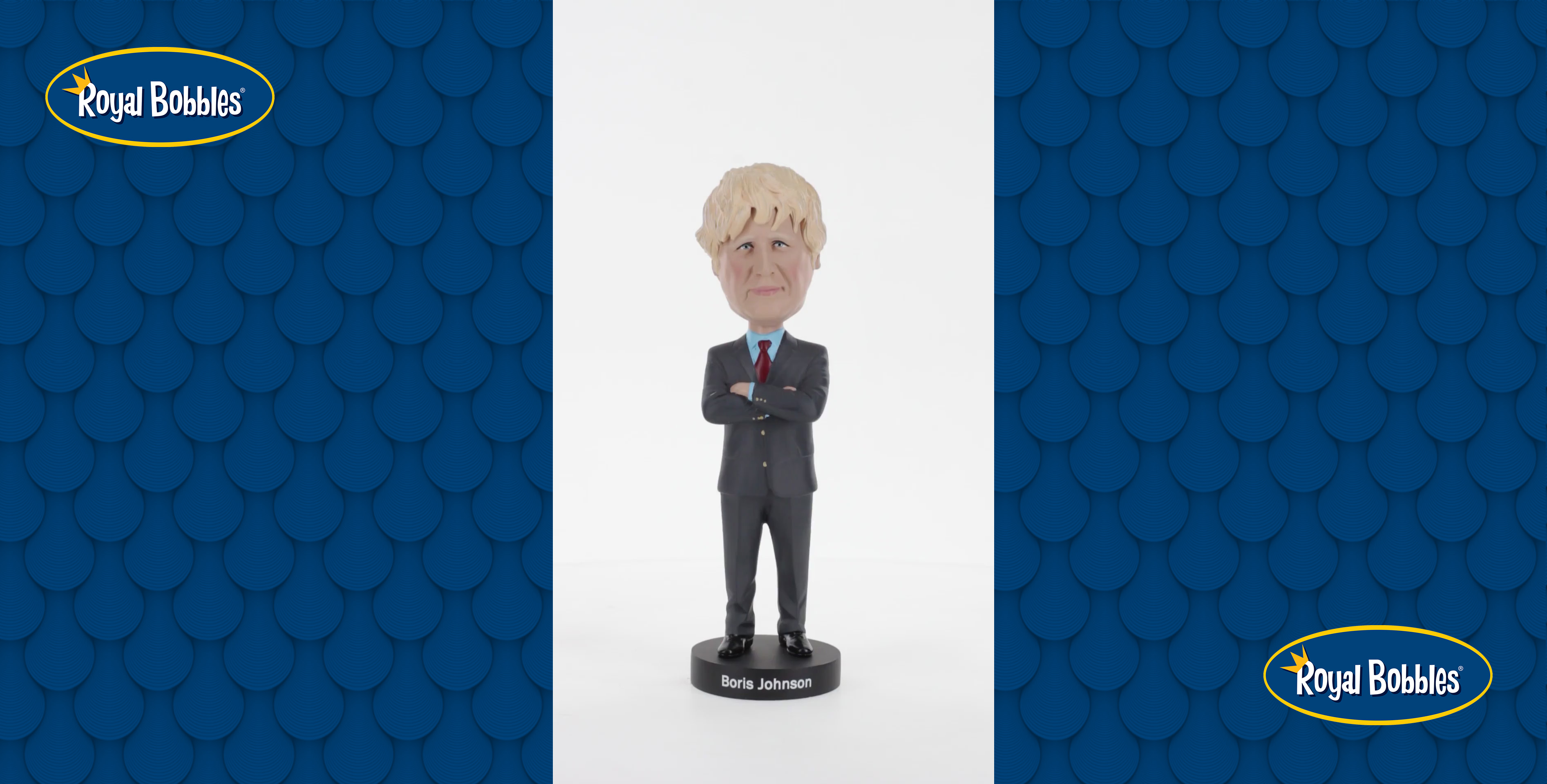 Amazon.com: Royal Bobbles Boris Johnson Collectible Bobblehead