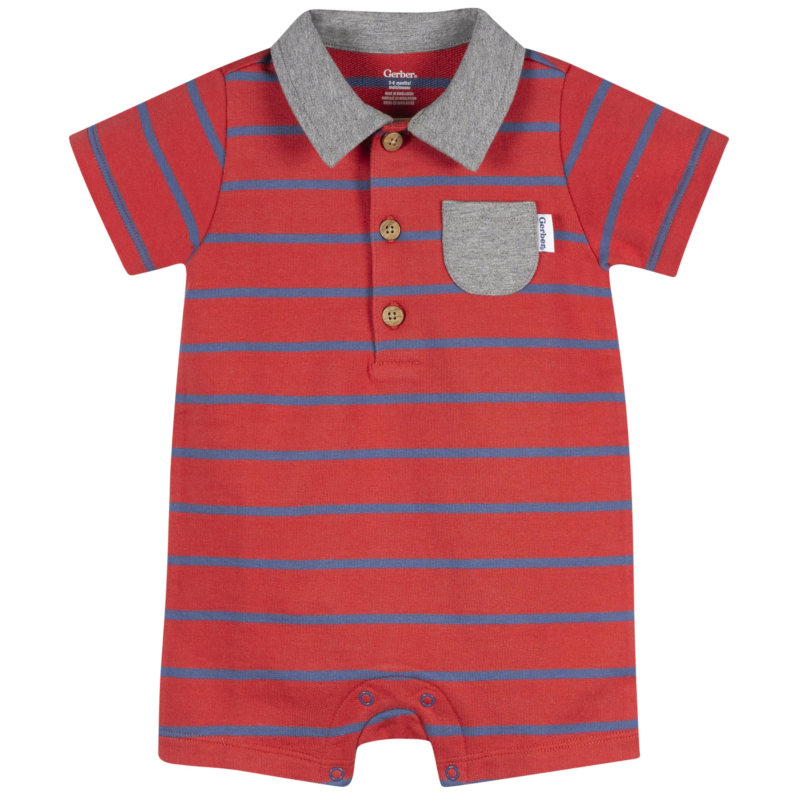 Gerber Baby Short Sleeve Romper