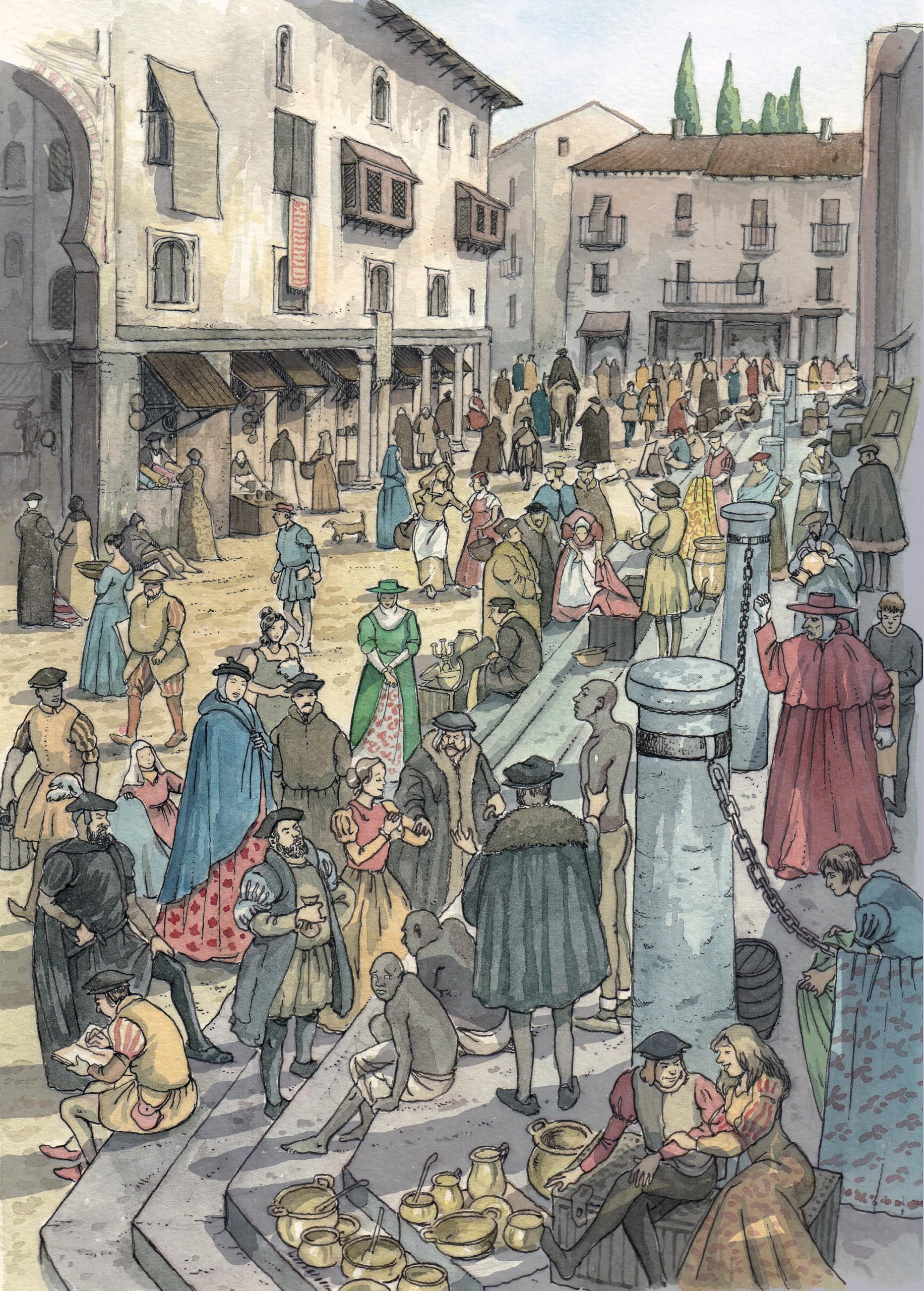 Sevilla, puerta del mundo: Historia ilustrada de una ciudad imperial