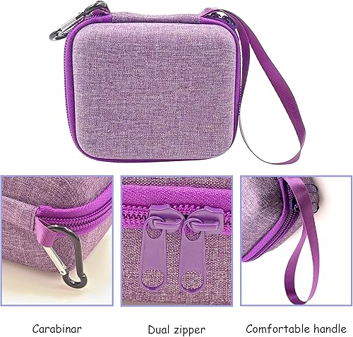 Miniatura 5 de LeoTube Bolsa rígida y cubierta de silicona compatible con Bitzee Digital Pet Interactive Virtual Toy Interactivo, soporte de almacenamiento para