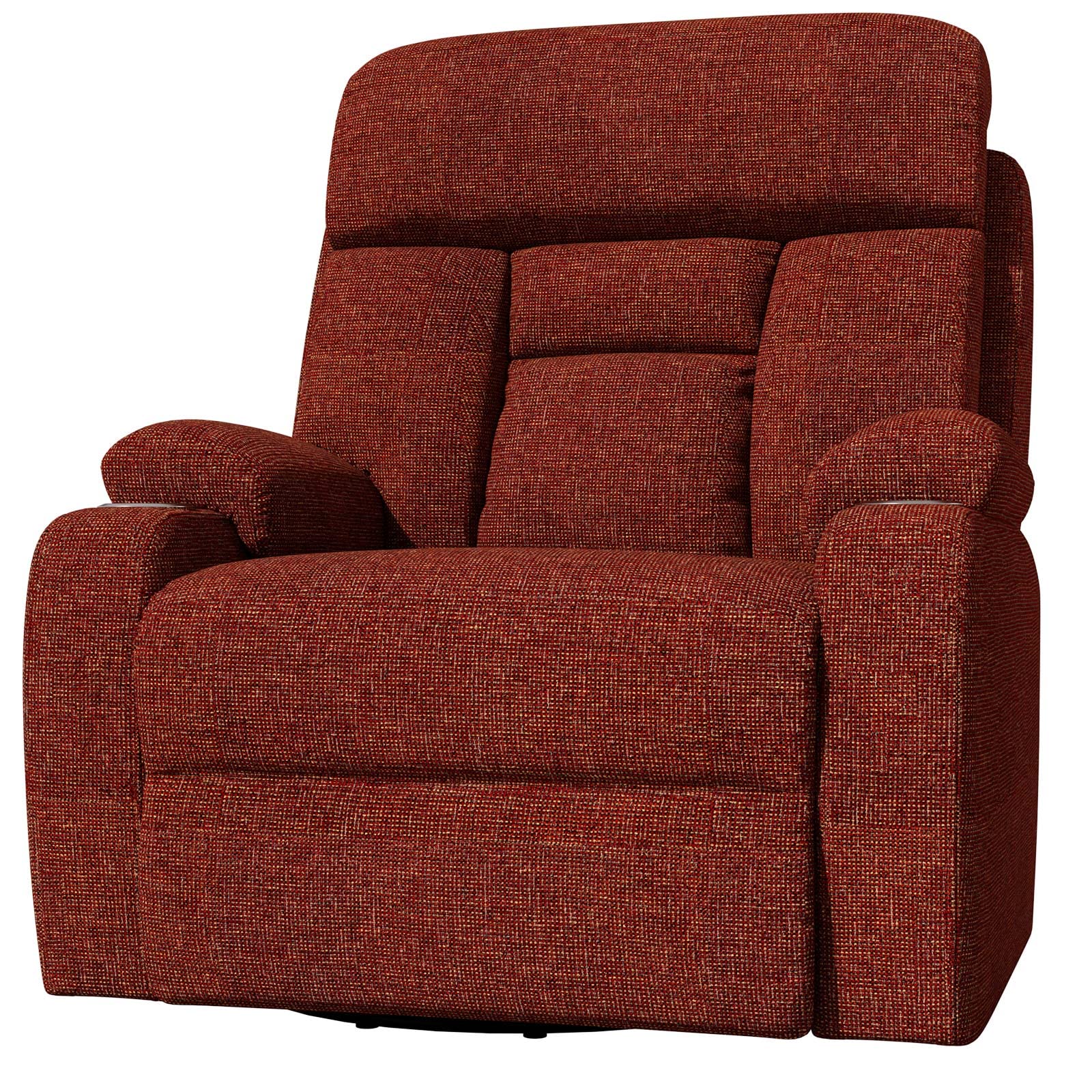 Buy Irene House Upholstered Swivel Glider Recliner Manual Rocker Chair