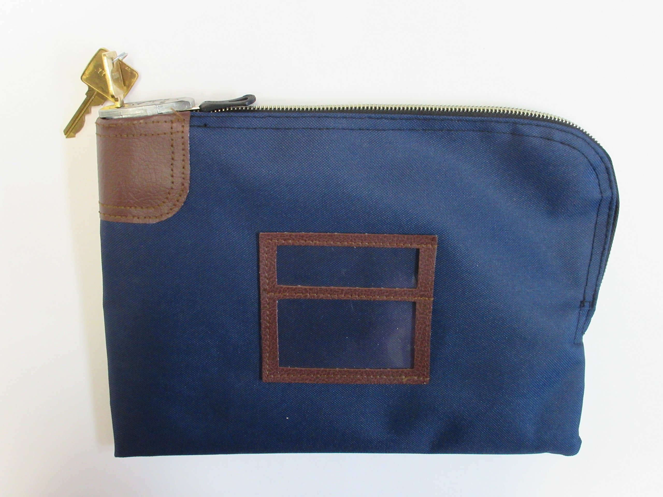 Rifkin Safety Sac 9 x 12 (Yale Blue/Navy)