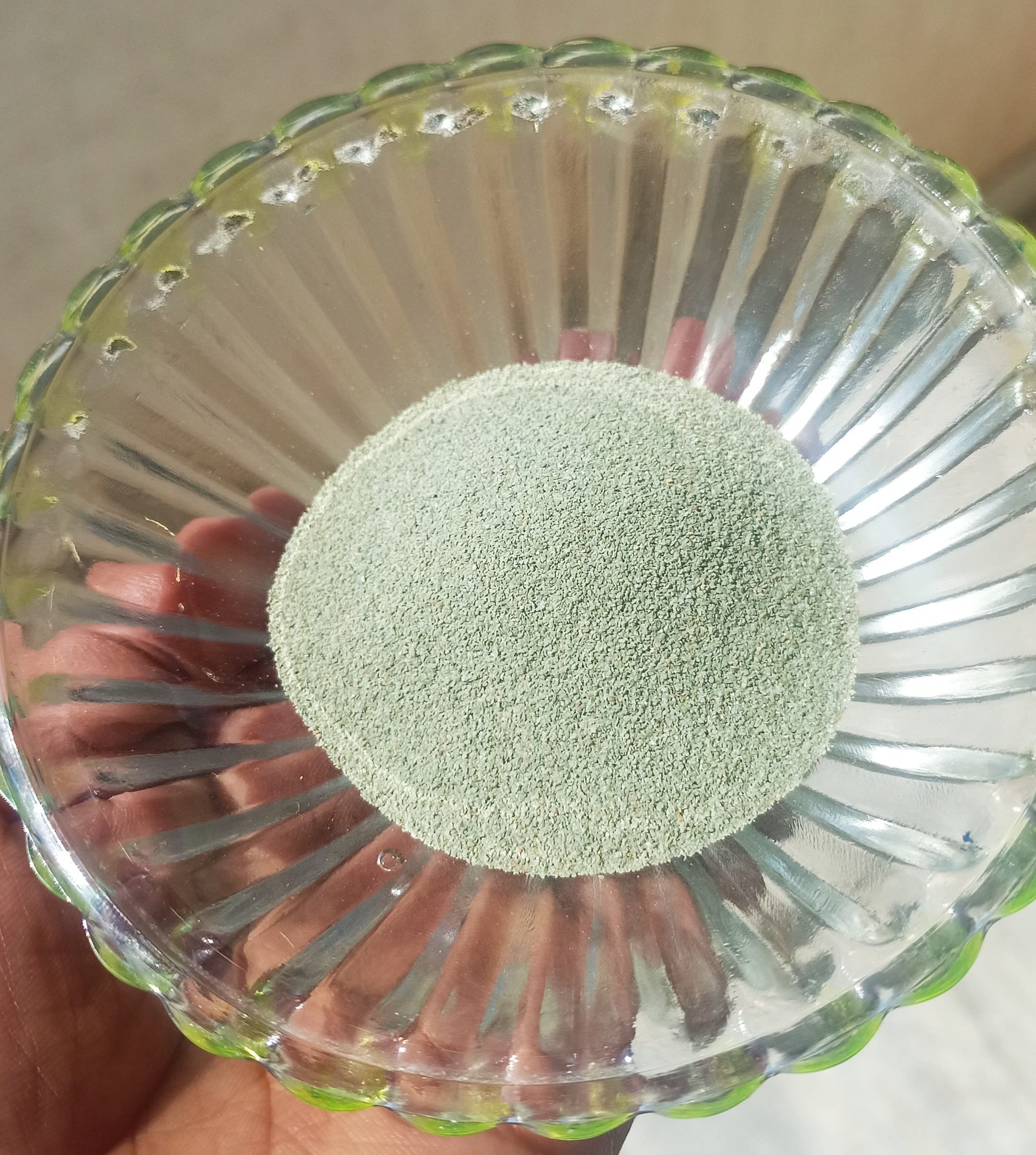 Natural Green Agate Crushed Fine Powder 250 Gram, Agate fine Crushed, Candle Making, Soap Making