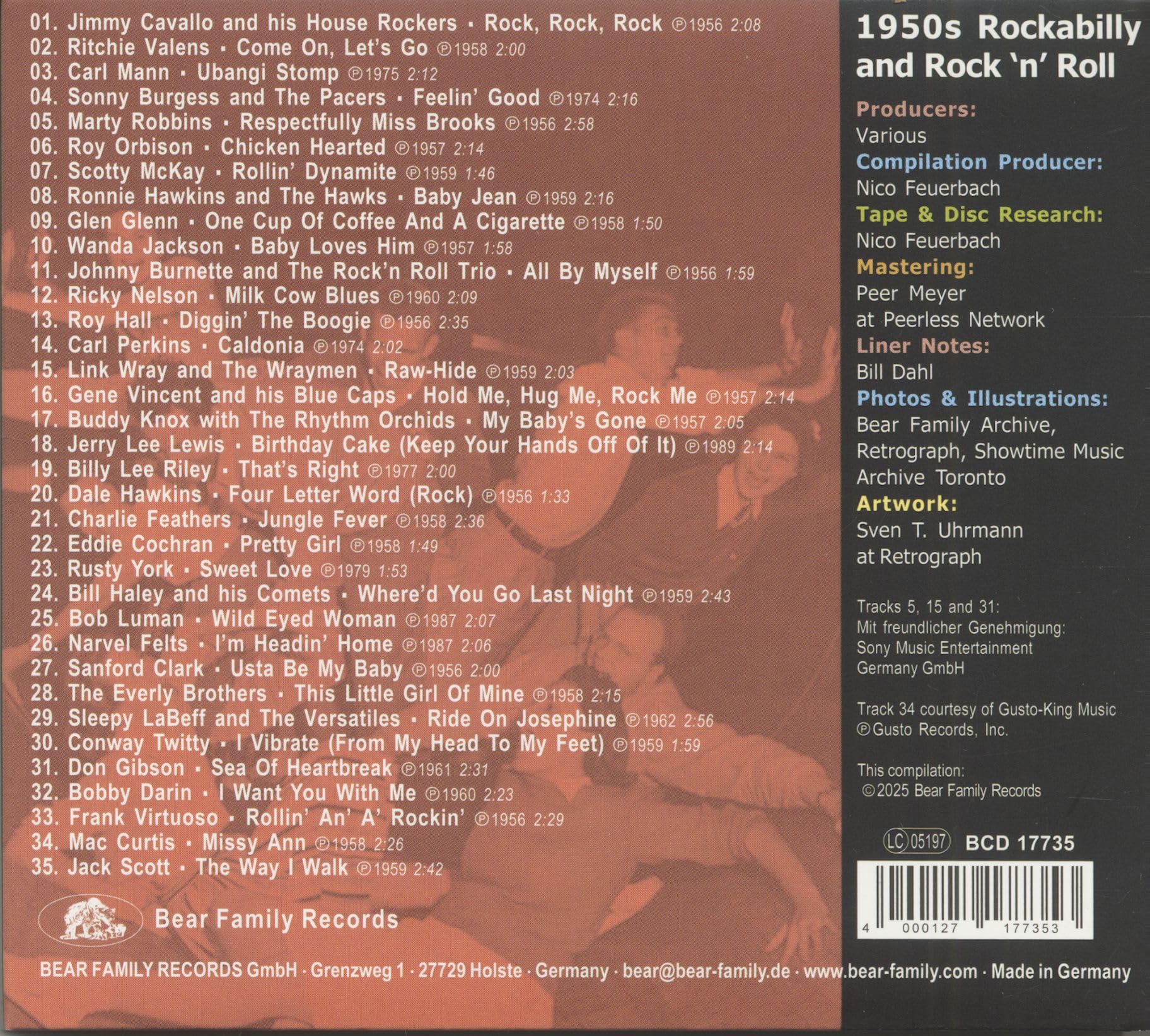 BEAR FAMILY RECORDS ROCKS, VOL. 2