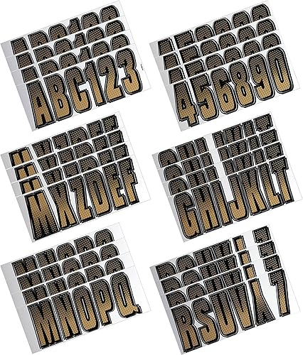 Miniatura 3 de Kit de registro número de fábrica, color azul y negro de Hardline Products, MarrónNegro