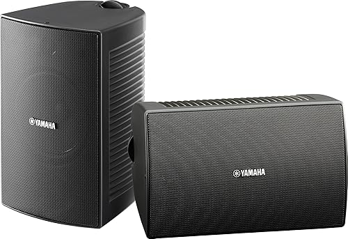 Parlantes Yamaha NS-AW194 de 2 vías para interior o exterior 100 vatios Negro