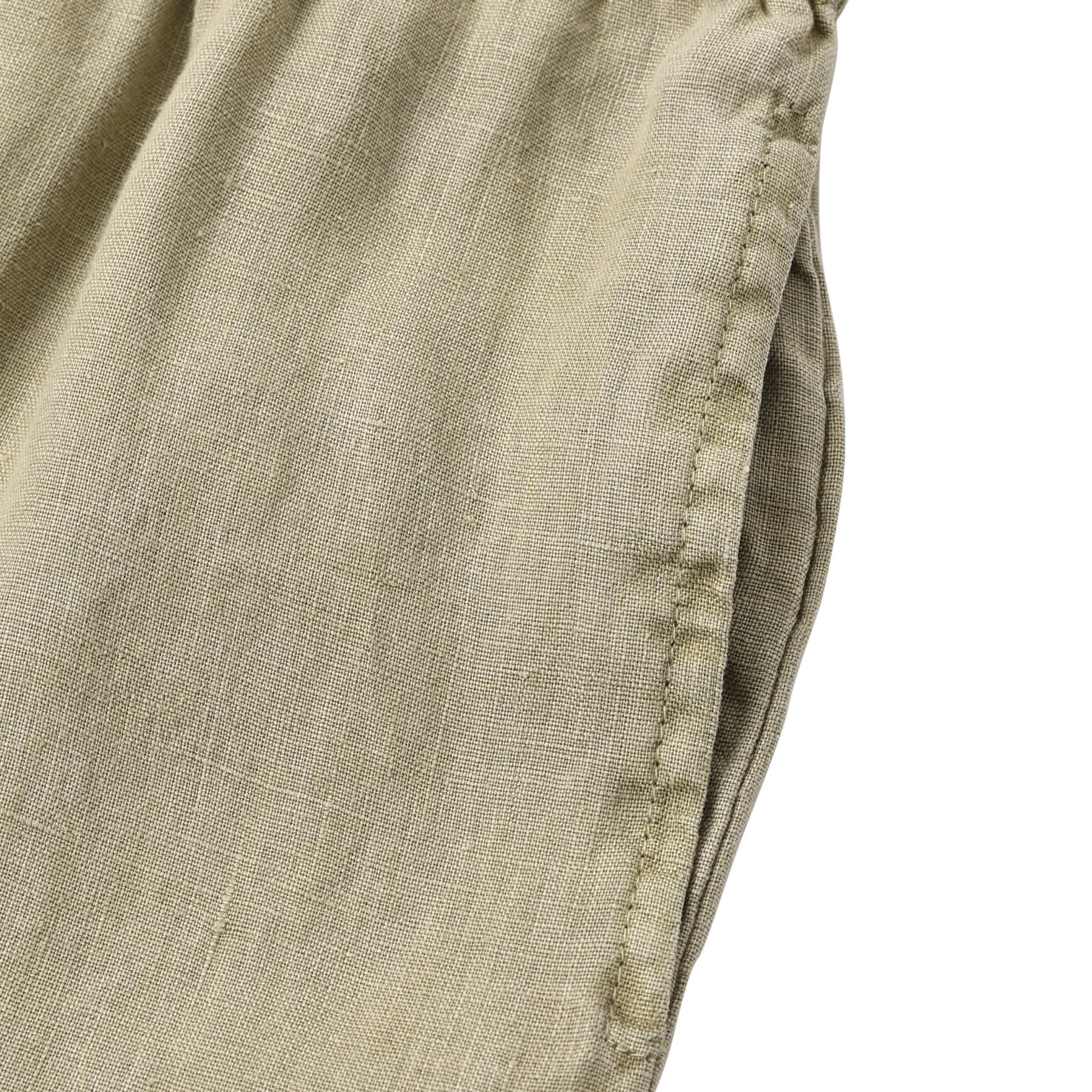 Amazhiyu Pantaloni da donna in 100% lino, da donna, tinto a pianta, estivi, vestibilità ampia, casual, in lino, a gamba larga, con tasche
