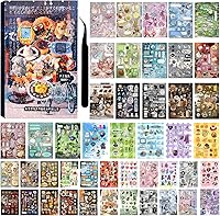 Vista 9 de 800 piezas de lindas calcomanías para álbum de recortes de viaje Y2K, libro de calcomanías japonés para adultos, calcomanías coreanas Kawaii