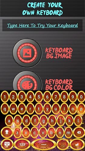 Fireworks New Year Keyboards