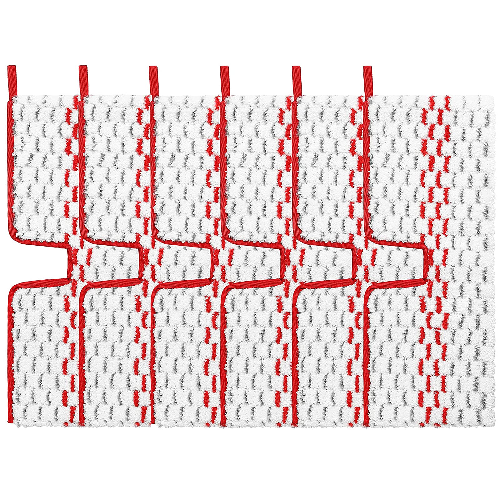 LINNIW 6 Pack Washable Microfiber Spray Mop Refills Compatible With O-Cedar Promist Max Spray Replacement Mop Pads